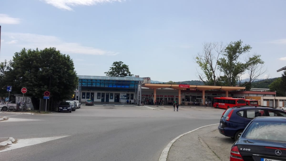 Saobraćajka kod autobuske stanice