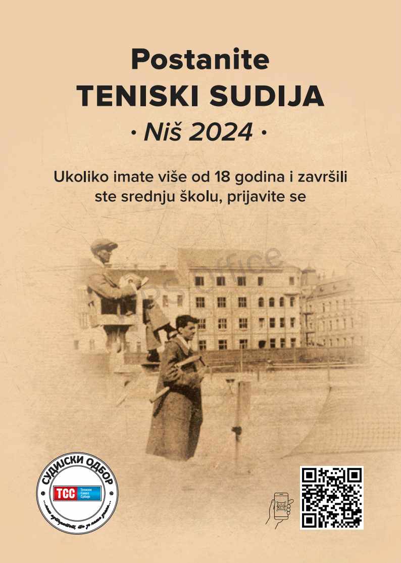 Postanite teniski sudija