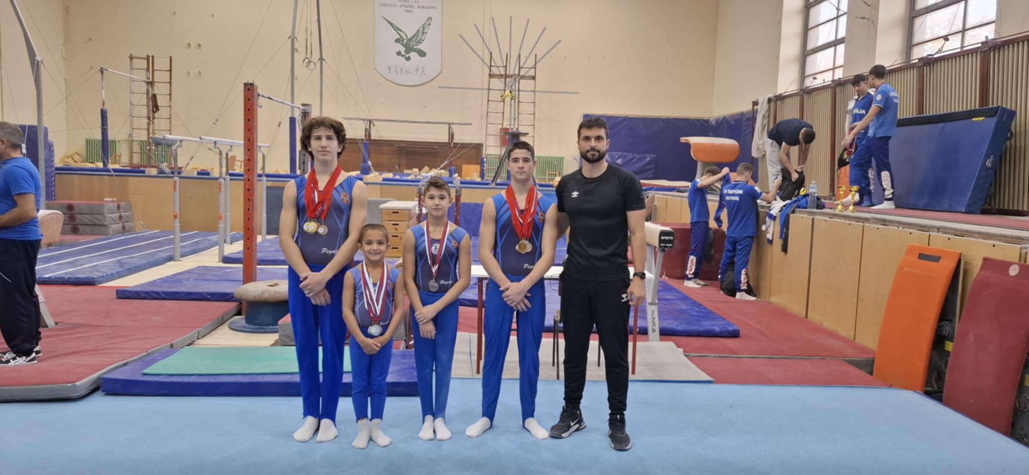 Novi uspeh i nove medalje naših gimnastičara